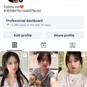 instagram account available