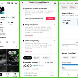 tiktok monotize account available