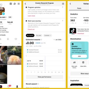 tiktok account available uk monetize account 15k follwers old content hide