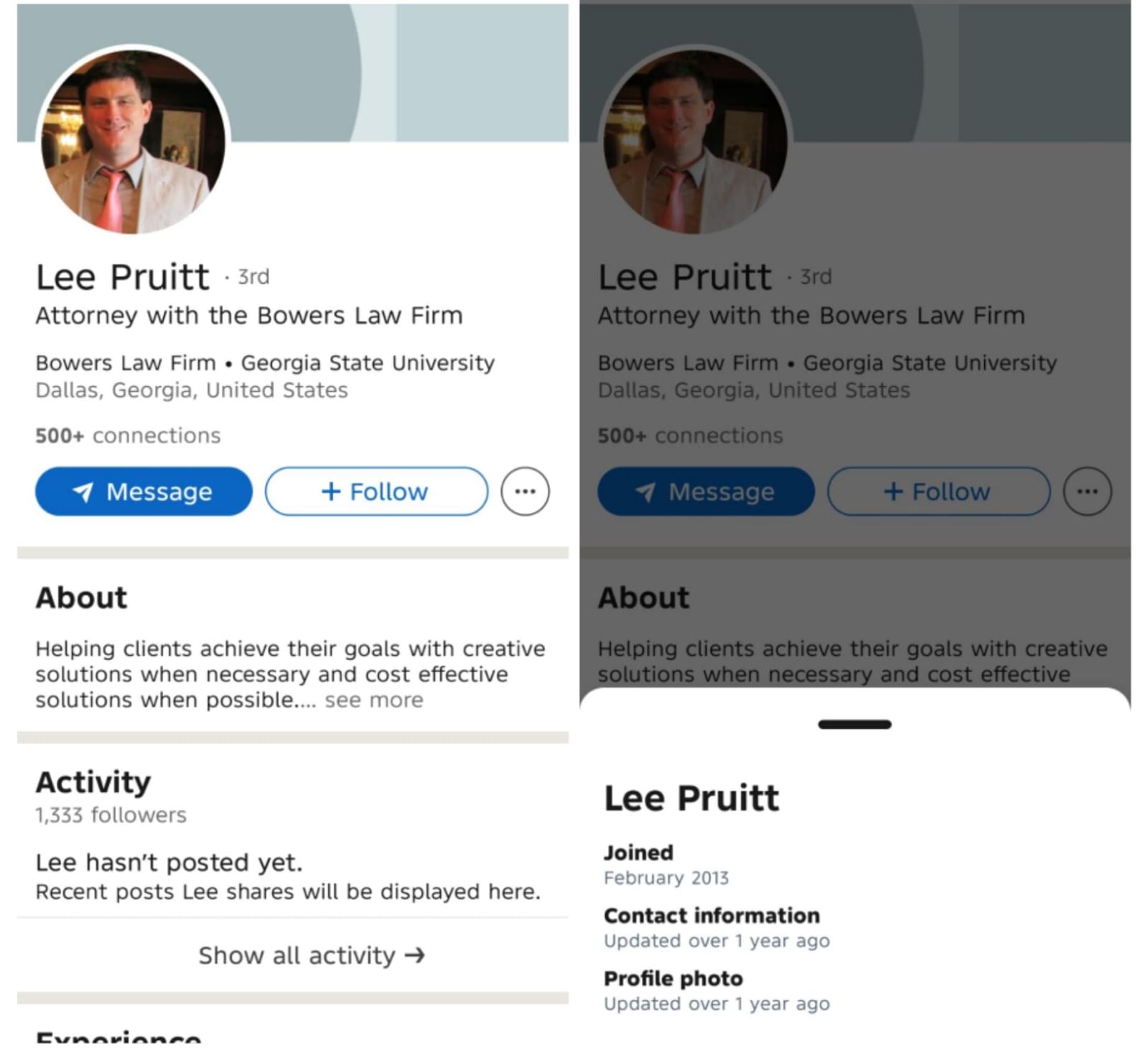 linkedin account available usa 🇺🇸 location verified account ✅ 1800+ connections joining date april 2010 hotmail login only successfully login guarantee